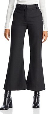 Carass Cropped Flared Leg Pants