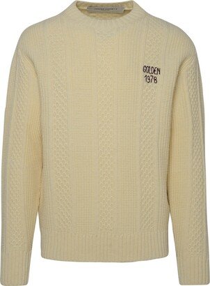 Ivory Virgin Wool Sweater