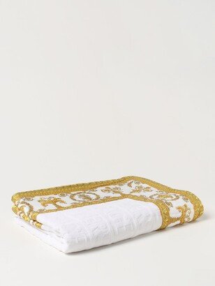 Baroque terry cotton beach towel