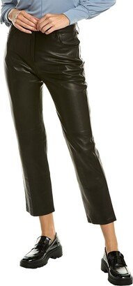 Crop Leather Pant-AA