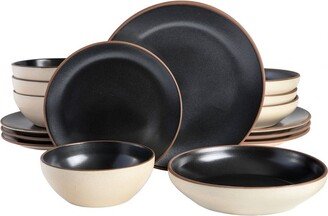 16pc Terracotta Contempo Classic Dinnerware Set