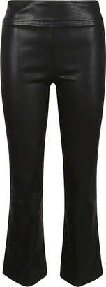 High Waist Flared Trousers-AK