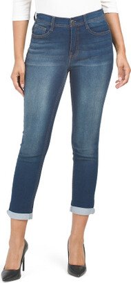 Forever Straight Deep Cuff Jeans for Women