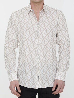 Allover FF Motif Buttoned Shirt