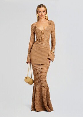 Sereno Knit Crochet Dress