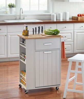 Simple Living Lima Rolling Kitchen Cart