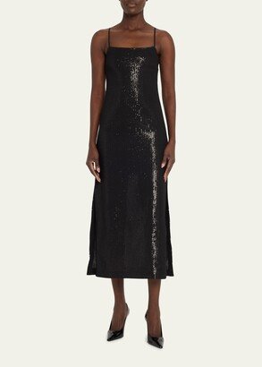 Alias Sequin Midi Dress