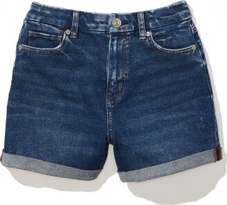 AE Stretch Curvy Denim Mom Shorts