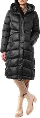 Shiny Insulated Puffer Coat