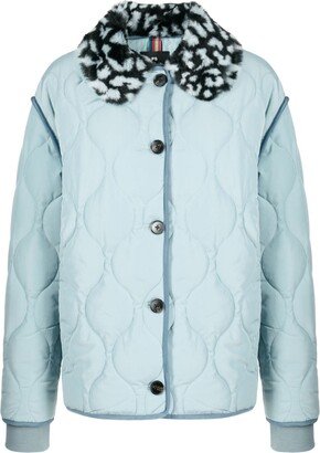 Button-Down Quilted Jacket