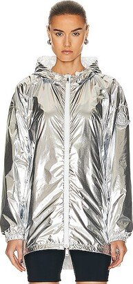 Jubba Jacket in Metallic Silver