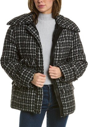 Malik Plaid Puffer Jacket