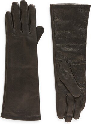 Cashmere Lined Leather Gloves-AD
