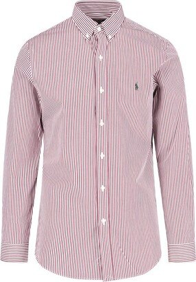 Striped Long-Sleeved Shirt-AM