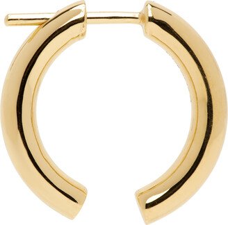 Gold Broken 18 Single Earring