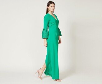 Tower Gown - Emerald - Final Sale