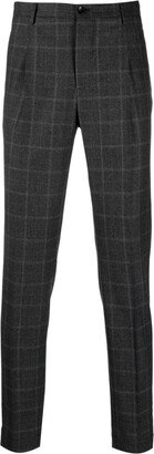 Checkered Tailored Trousers