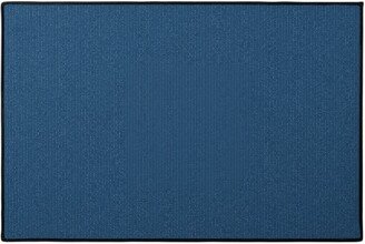 Door Mats: Tennessee Pin Stripe Door Mat, Blue