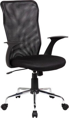 Medium Back Mesh Assistant Chair Black