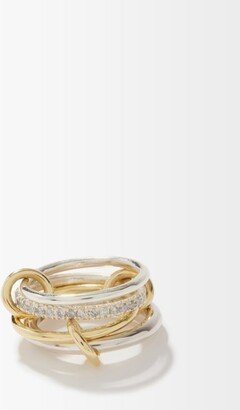 Nimbus Diamond, 18kt Gold & Sterling-silver Ring
