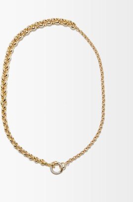 Diamond & 18kt Gold Chain Necklace