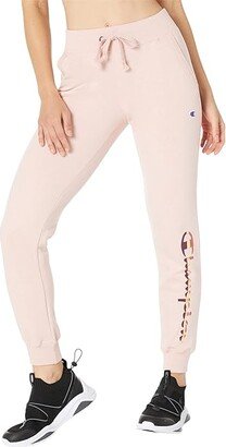 Powerblend Joggers (Sheer Pale Pink) Women's Clothing