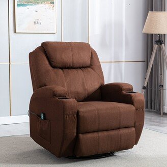 HOMEBAY Multi-Purpose Heated Recliner with Massage and Remote Control