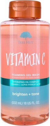 Vitamin C Foaming Gel Body Wash - Grapefruit, Orange, Citrus & Lemon - 18 fl oz