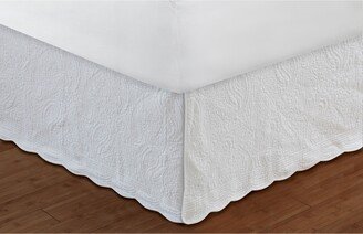 Paisley Quilted Bed Skirt 18 King