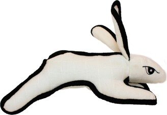 Tuffy Barnyard Rabbit White, Dog Toy