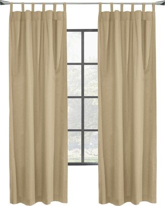 Weathermate Topsions Set Of 2 Room-Darkening 40X63 Curtain Panels-AA