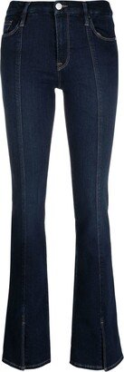 High-Rise Bootcut Jeans-AA