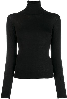 Turtleneck cashmere pullover