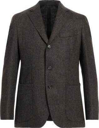 LUIGI BORRELLI NAPOLI Blazer Dark Brown