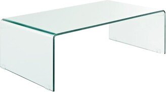 HCD Waterfall Small Coffee Table - 17H x 39W x 17D