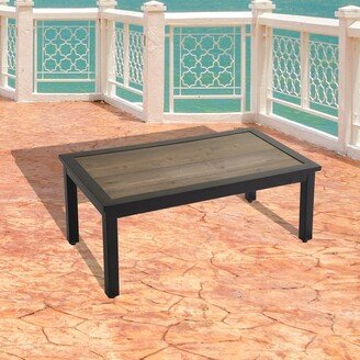 Patio Festival Outdoor X-Back Collection Coffee Table