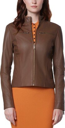 Gretta Leather Coat-AA
