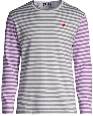 Multicolor Striped Long-Sleeve Shirt