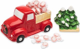 Truck Candy Dish with Removable Tree Display Set, 2 Piece