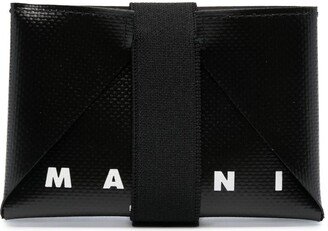 Logo-Print Tri-Fold Wallet