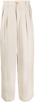 Wide Leg Trousers-AK