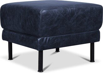 TRP Anders Leather Ottoman