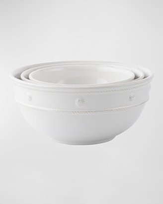 Berry & Thread Nesting Serving Bowl Set/3 - Whitewash