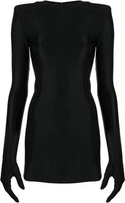 Long-Sleeve Minidress