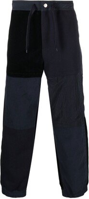 Panelled Straight-Leg Trousers-AI