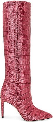 Stiletto Boot 85 in Wine