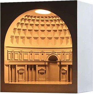 Pantheon/Rome Night Light Cement Colosseum Modern Desk Set Home Decoration Scandinavian