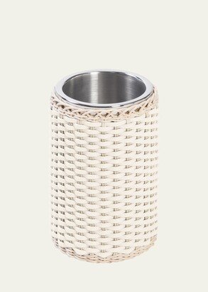 B. Home Interiors Menton Leather and Rattan Bottle Cooler