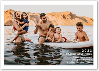 New Year's Cards: Family Moment New Year's Card, White, 5X7, New Year, Matte, Signature Smooth Cardstock, Square