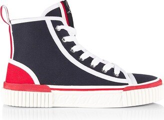 Pedro Canvas High-Top Sneakers